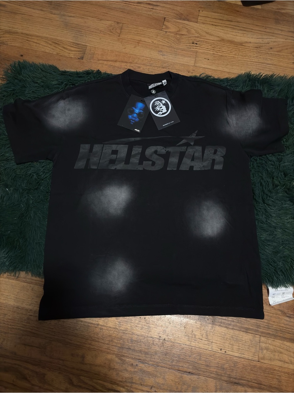 Helstar Men’s Black Logo Short Sleeve Tee